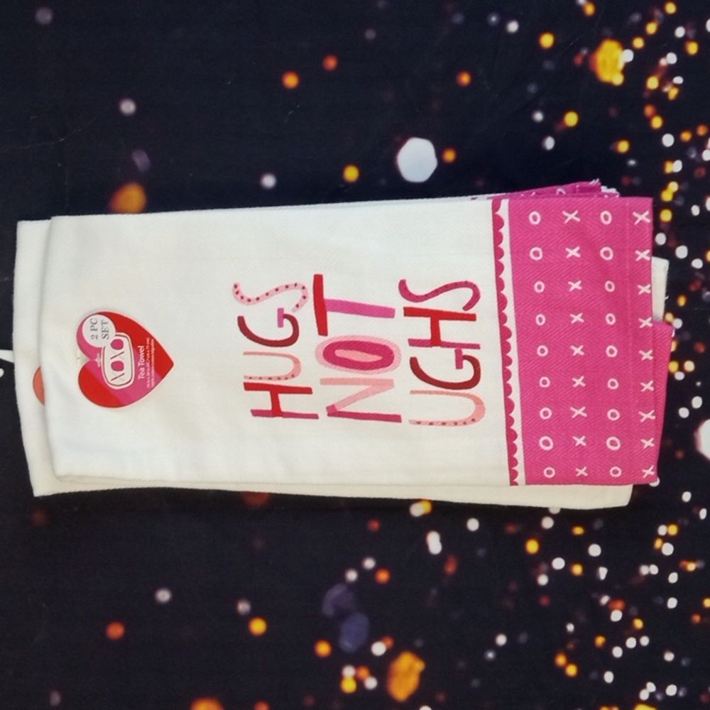 🌼 Kay Dee Designs XO Hugs Tea Towel Set